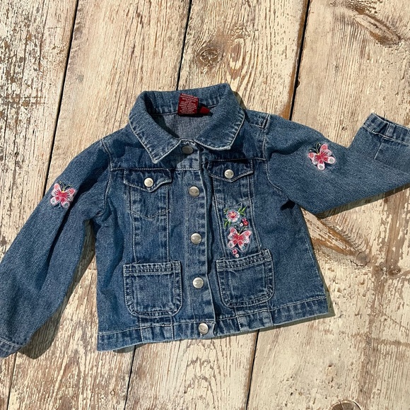 BONGO Other - Bongo Kids Jean Butterfly Jean Jacket